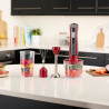 Russell Hobbs Desire 27140-56 3-in-1 Blender, 500W, 600+500 ml, 2 speeds + pulse, Stainless steel, BPA-free, Red