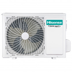 Hisense Energy Pro + QG25XV0E Inverter Air Conditioner, 9,000 BTU, 14 m², A+++/A+++, Wi-Fi, Voice Control, 4-in-1 Filter, White