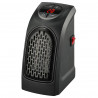 ELITE EFH-0490 ventilátoros fűtőtest, 400 W, 8 m², önszabályozó PTC kerámia fűtőelem, ventilátoros funkció, időzítő, LED, fekete