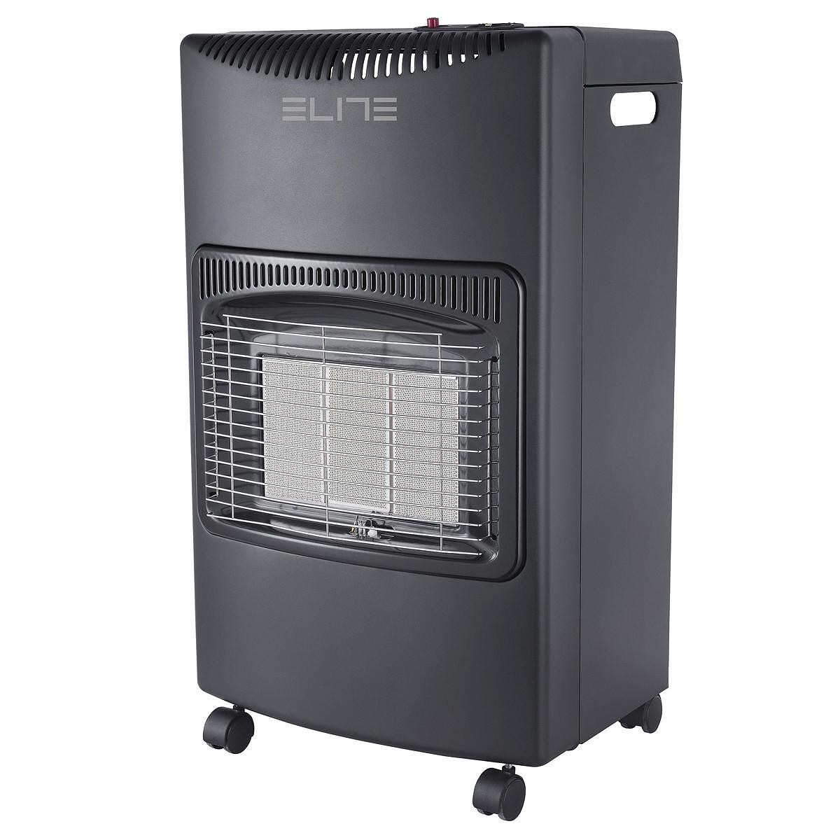 Газова печка за отопление ELITE LGH-1400BL, 4.2 kW, 35 м2, 3 kPa, Инфрачервен, Пиезо запалване, ODS сензор, Защита при падане/накланяне/угасване на ...