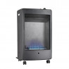ELITE EBF-1364 Gas Stove, 3.8 kW, 35 m², 327 g/h, 2 settings, ODS oxygen sensor, Tilt protection, Piezo ignition, Black