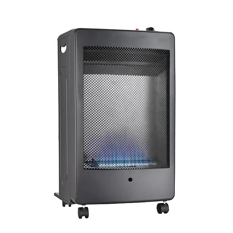 Газова печка ELITE EBF-1364, 3.8 kW, 35 м2, 327 g/h, 2 степени, Сензор за кислород ODS, Защита при накланяне, Пиезо запалване, Черен
