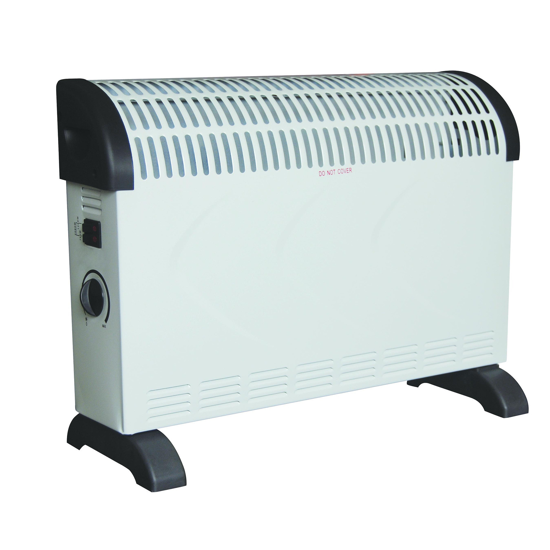 Конвектор за под ELITE CH-1390, 2000W, 22 м2, 3 степени, Регулируем термостат, Бял