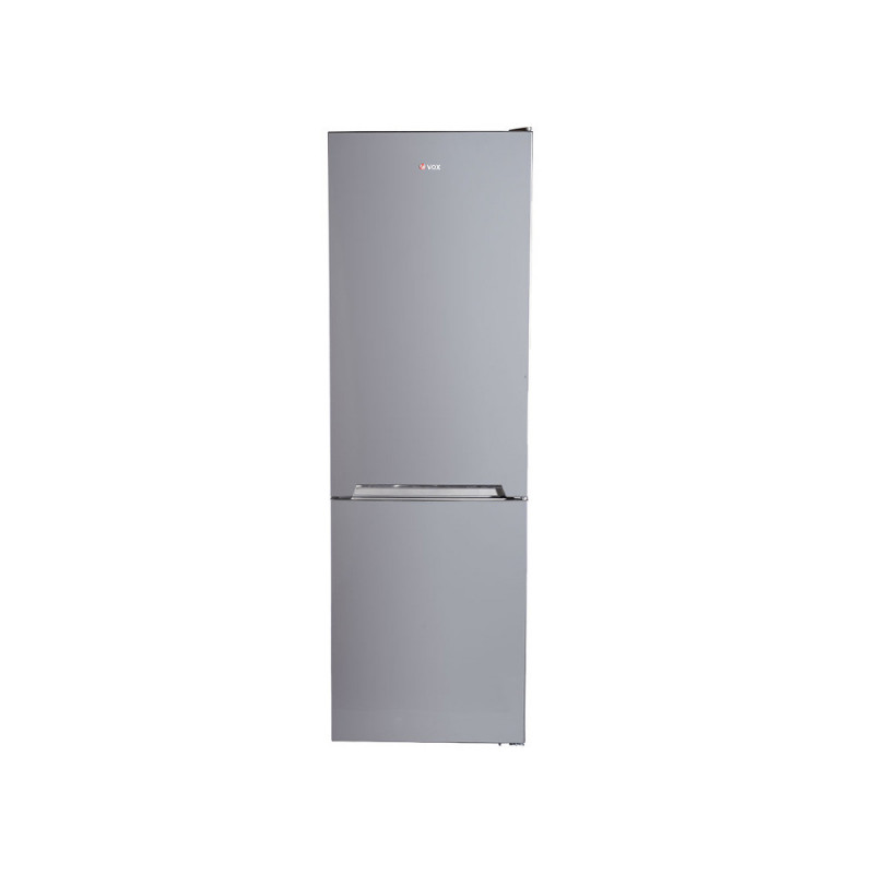 VOX NF 3730 IXF Refrigerator, 331 L, Energy Class F, Reversible Doors, No Frost, Fast Freeze Mode, Stainless Steel
