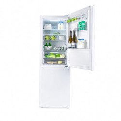 Muhler NFC185WE Refrigerator with Freezer, 323 L, Energy Class E, No Frost, Reversible Door, Display, R600a, White