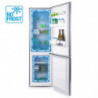 Muhler NFC180IE Refrigerator, 252 L, Energy Class E, No Frost, Reversible Door, R600a, Stainless Steel