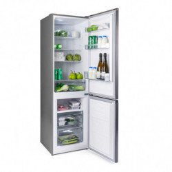 Хладилник Muhler NFC180IE, 252 л, Клас Е, No Frost, Реверсивна врата, R600a, Инокс