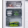 Muhler NFC180IE Refrigerator, 252 L, Energy Class E, No Frost, Reversible Door, R600a, Stainless Steel