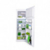 Muhler SUF166WE Refrigerator with Freezer, 248 L, Energy Class E, Reversible Doors, R600a, Stainless Steel
