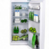 Muhler SUF166WE Refrigerator with Freezer, 248 L, Energy Class E, Reversible Doors, R600a, Stainless Steel