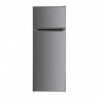 Muhler SUF144IE Refrigerator with Freezer, 206 L, Energy Class E, Reversible Door, R600a, Stainless Steel