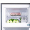 Muhler SUF144BE Refrigerator with Freezer, 206 L, Energy Class E, Reversible Door, R600a, Black