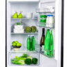 Muhler SUF144BE Refrigerator with Freezer, 206 L, Energy Class E, Reversible Door, R600a, Black
