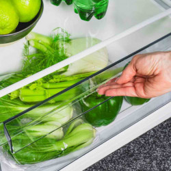 Muhler SUF144BE Refrigerator with Freezer, 206 L, Energy Class E, Reversible Door, R600a, Black