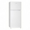 Muhler SUF123WE Refrigerator with Freezer, 151 L, Energy Class E, Reversible Doors, R600a, Stainless Steel