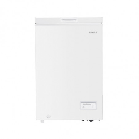 Muhler CF120WE Chest Freezer, 98 L, Energy Class E, 40 dB, R600a, White