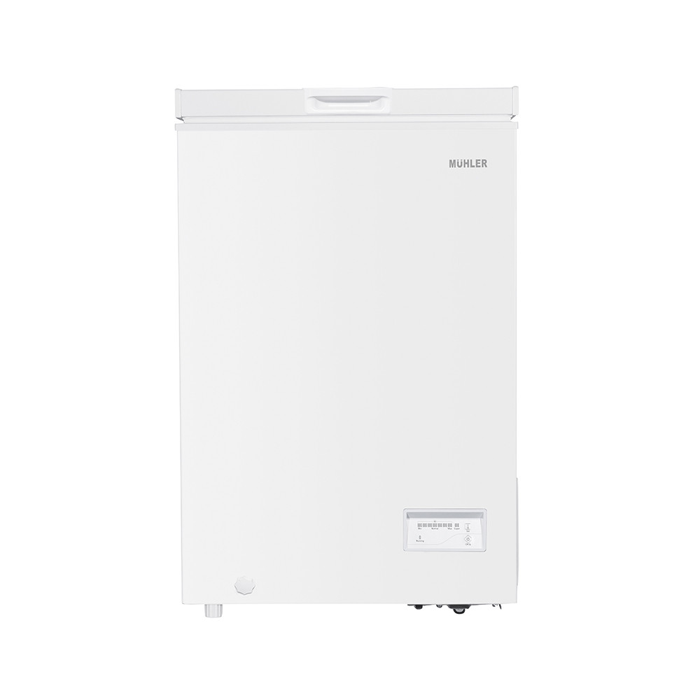 Фризерна ракла Muhler CF120WE, 98 л, Клас E, 40 dB, R600a, Бял