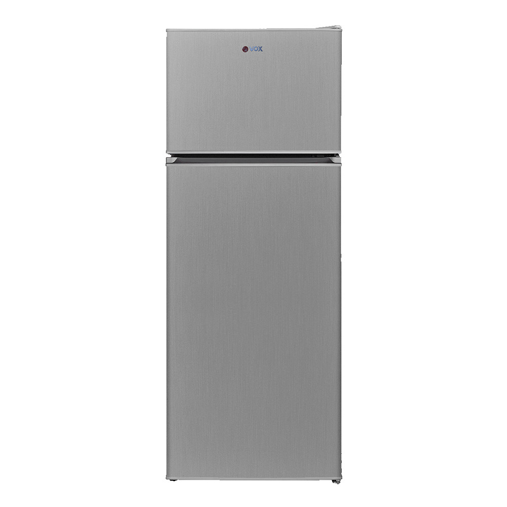 Хладилник VOX KG 2630 SE, 213 л, Клас E, Реверсивни врати, R600a, Сив