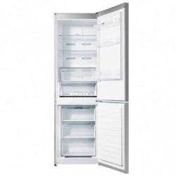 VOX NF 3730 IXE Refrigerator, 331 L, Energy Class E, Reversible Doors, No Frost, Fast Freeze Mode, Stainless Steel