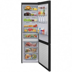 VOX NF 3833 AE Refrigerator, 367 L, Energy Class E, Reversible Doors, No Frost, Water Dispenser, Display, R600a, Anthracite