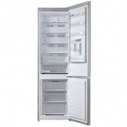 VOX NF 3835 IXE Refrigerator, Energy Class E, Reversible Doors, No Frost, Water Dispenser, Display, R600a, Stainless Steel