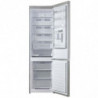 VOX NF 3835 IXE Refrigerator, Energy Class E, Reversible Doors, No Frost, Water Dispenser, Display, R600a, Stainless Steel