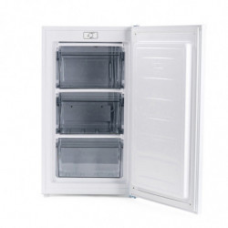 Muhler VFS8560WE Freezer, 60 L, Energy Class E, Reversible Door, R600a, White