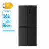 Diplomat NF370MDIE Refrigerator, 362 L, Energy Class E, Total No Frost, Dual Inverter, LED Display, Black