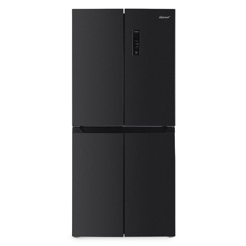 Diplomat NF470MDIE Refrigerator, 466 L, Energy Class E, Total No Frost, Dual Inverter, LED Display, Black