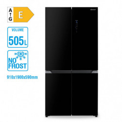 Diplomat NF500MDIE Refrigerator, 505 L, Energy Class E, Total No Frost, Slot-in Design, Dual Inverter, LED Display, Black