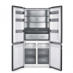 Diplomat NF500MDIE Refrigerator, 505 L, Energy Class E, Total No Frost, Slot-in Design, Dual Inverter, LED Display, Black