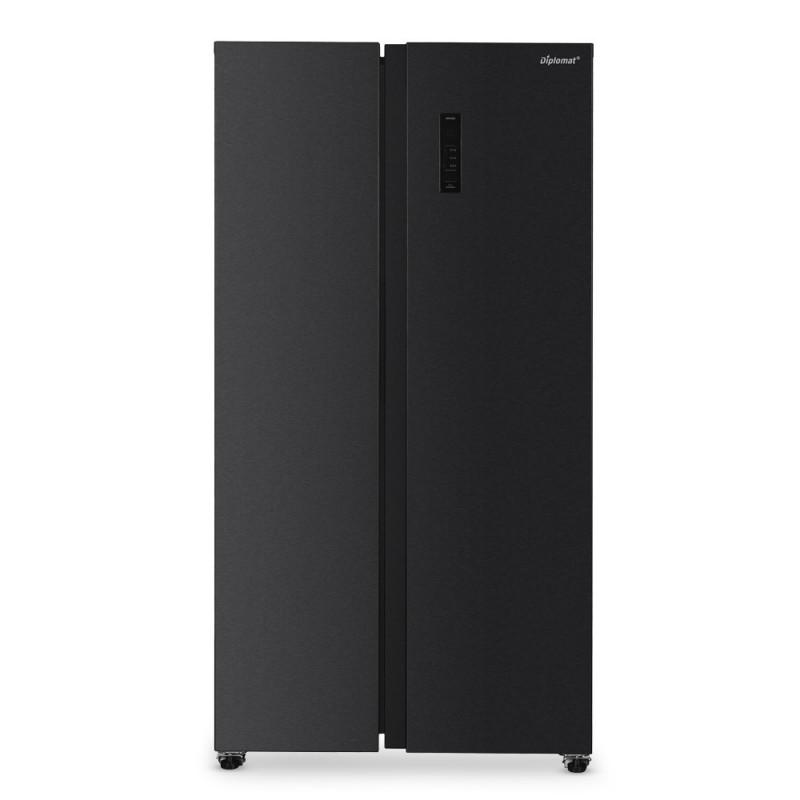 Diplomat NF600SBSIE Refrigerator, 595 L, Energy Class E, Dual Inverter, No Frost, LED Display, Black