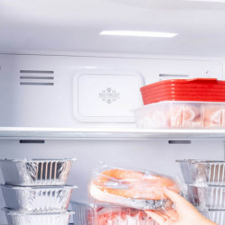 Diplomat NFT185IE Refrigerator, 528 L, Energy Class E, Reversible Doors, Total No Frost, External Control with LED Display, Black