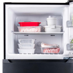 Diplomat NFT180IE Refrigerator, 415 L, Energy Class E, Reversible Doors, Total No Frost, Internal Control, Black
