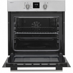 Daewoo O6HD51H1BG Built-in Oven, 69 L, Energy Class A, 10 Programs, Hydrolytic Cleaning, Timer, Programmer, Touchscreen Display, Stainless Steel/Black