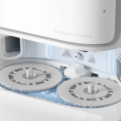 Dreame L10 Ultra Robot Vacuum, 5300 Pa, 5200 mAh, 75W, Up to 200 m², 3D Mapping, LDS Sensor, Charging Station, Run Time Up to 210 Minutes, White