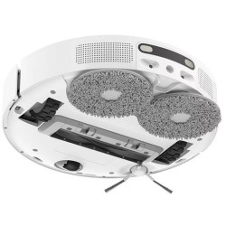 Ρομποτική ηλεκτρική σκούπα Dreame L10 Ultra, 5300 Pa, 5200 mAh, 75W, Έως 200 m2, 3D χαρτογράφηση, αισθητήρας LDS, σταθμός φόρτισης, αυτονομία έως 210 λεπτά, λευκό