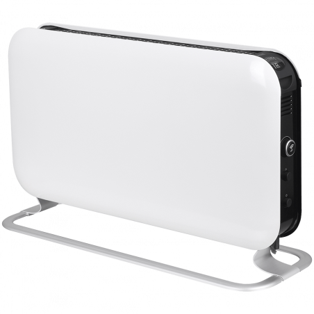 Ενδοδαπέδια θερμάστρα Mill CO1200WIFI3, 1200W, 18 m2, Wi-Fi + App, Βαθμονόμηση θερμοκρασίας, Ανοιχτό παράθυρο, Προστασία παιδιών, Προστασία από ανατροπή, Λευκό