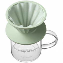 BUYDEEM Coffee filter, model CD1024, color Cozy Greenish