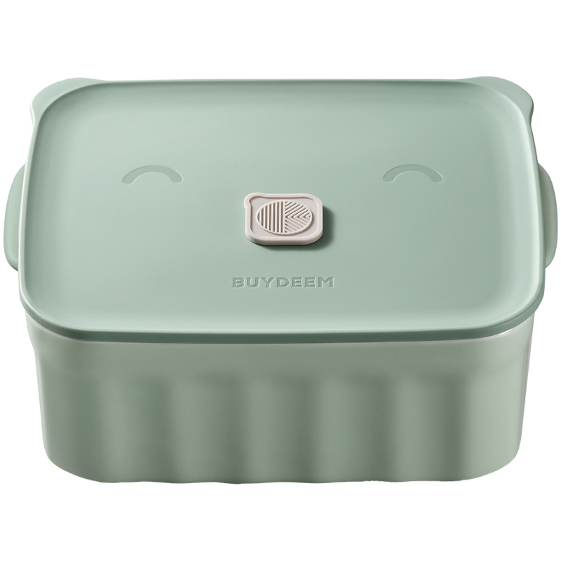 BUYDEEM Bento Lunch Box 810 ml, model CT1006, color Cozy Greenish