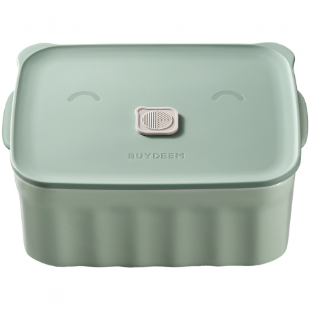 BUYDEEM Bento Lunch Box 810 ml, model CT1006, color Cozy Greenish
