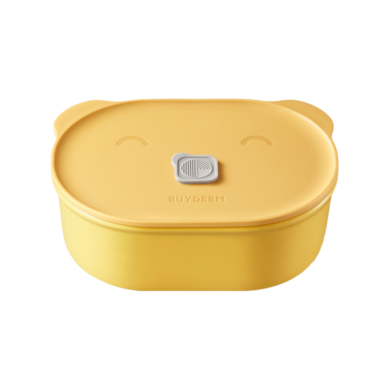 BUYDEEM Bento Lunch Box 500 ml, model CT3007, color Mellow Yellow