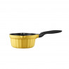 BUYDEEM CP141 Casserole, 1.8 L, Glass Lid, Cast Aluminum, PFOA-Free, Non-Stick Coating, Yellow