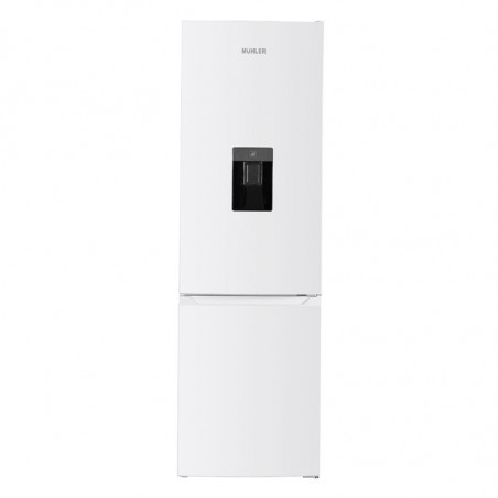 Muhler SC180DWE Refrigerator, 260 L, Energy Class E, Reversible Doors, Water Dispenser, White