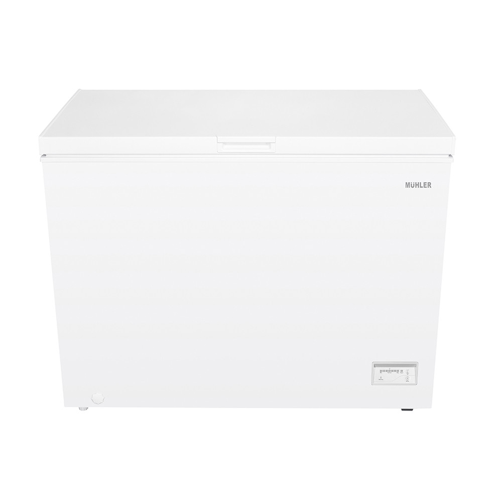 Фризерна ракла Muhler CF300WE, 287 л, Клас E, 40 dB, R600a, Бял