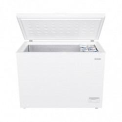 Muhler CF300WE Chest Freezer, 287 L, Energy Class E, 40 dB, R600a, White