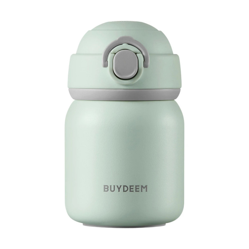 BUYDEEM Stainless Steel Thermos Bottle 200 ml, model TAN200, color Cozy Greenish