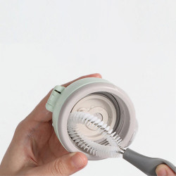 Термос BUYDEEM TAN200, 200 мл, Винтова капачка с плътно затваряне, Неръждаема стомана, Зелен