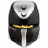 Crown CAF-3013 Hot Air Fryer, 1300W, 3 L, 7 Programs, Up to 200°C, Mechanical Controls, Timer, Black/Gray