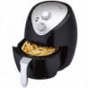 Crown CAF-3013 Hot Air Fryer, 1300W, 3 L, 7 Programs, Up to 200°C, Mechanical Controls, Timer, Black/Gray